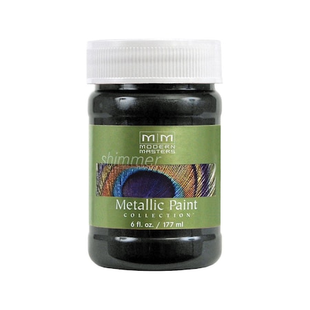 Modern Masters Metallic, Water Base, Metallic Black Pearl, 6 Oz ME70006